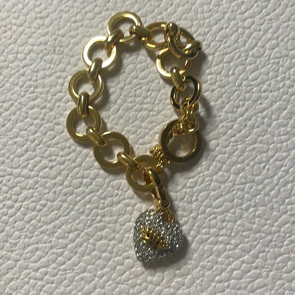 Juicy Couture Heart Beacelet
